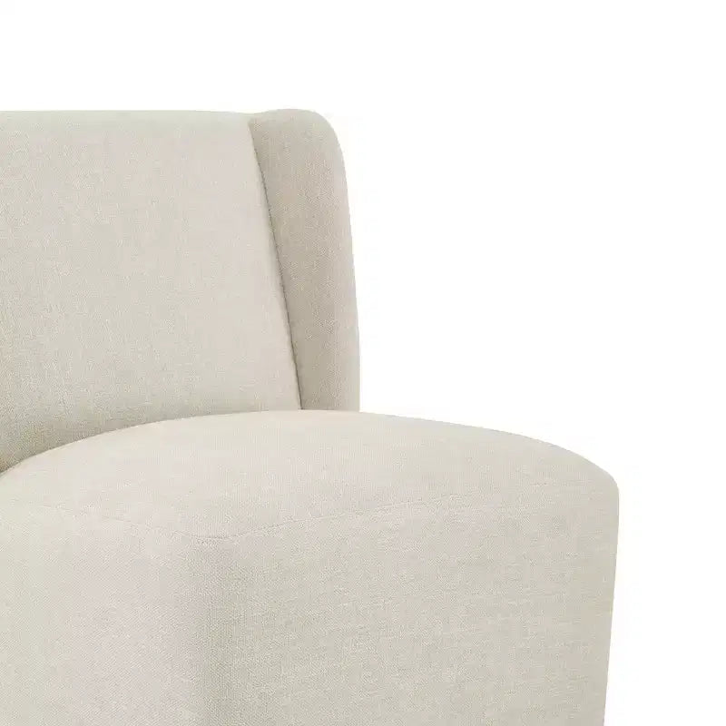 Sedia da pranzo moderna con rotelle
