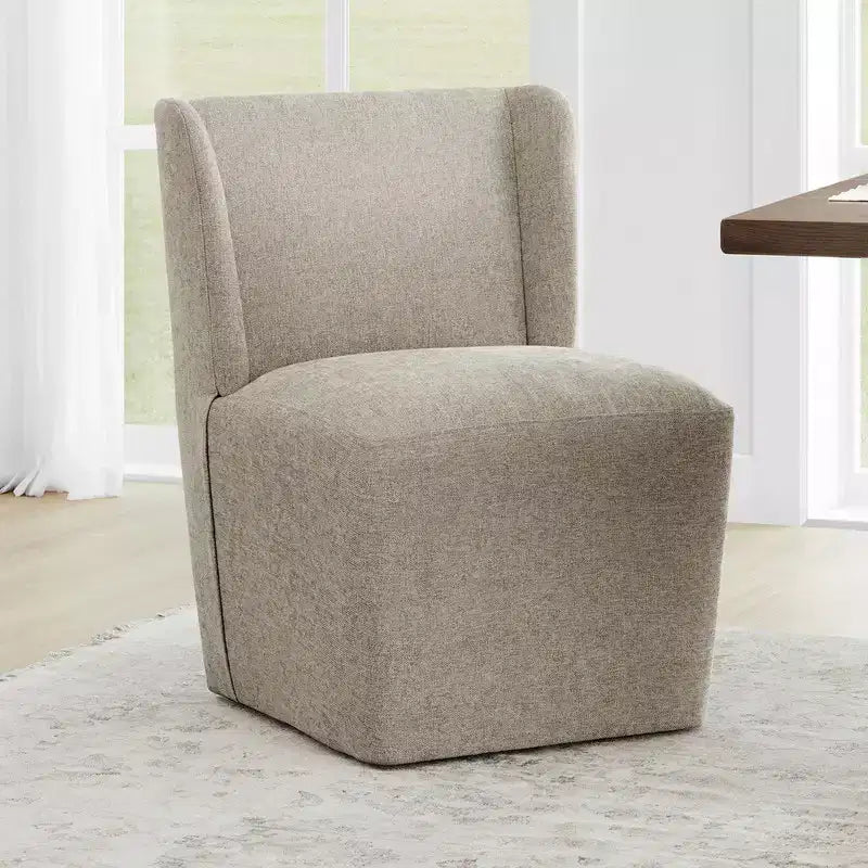 Spruce&Spring Modern Dining Chair with Casters