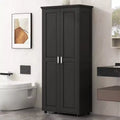 GDFStudio Arvin Modern Wood Freestanding Storage Cabinet with Two Doors