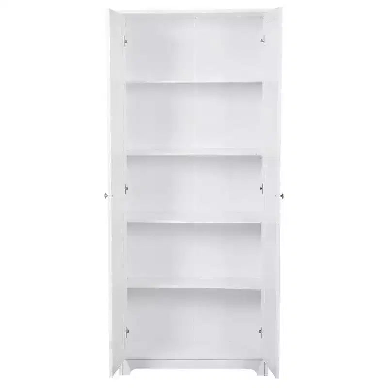 Armadio a muro bianco da 183 cm