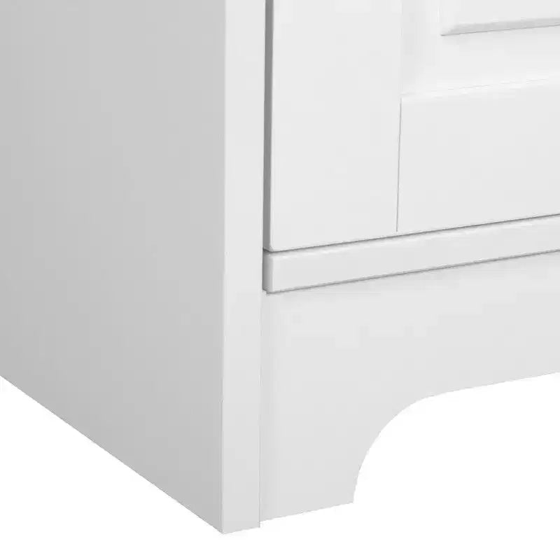 Armadio a muro bianco da 183 cm