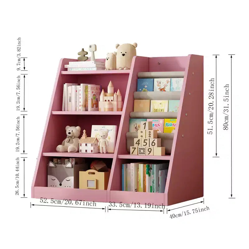 Cabane de jeu d'extérieur 4-en-1 en bois pour enfants avec étagère de rangement