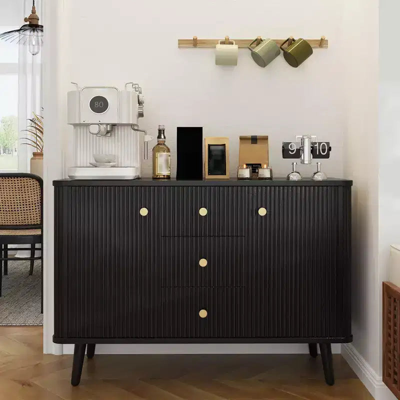 Credenza a buffet da 47 pollici con 3 cassetti e 2 ante