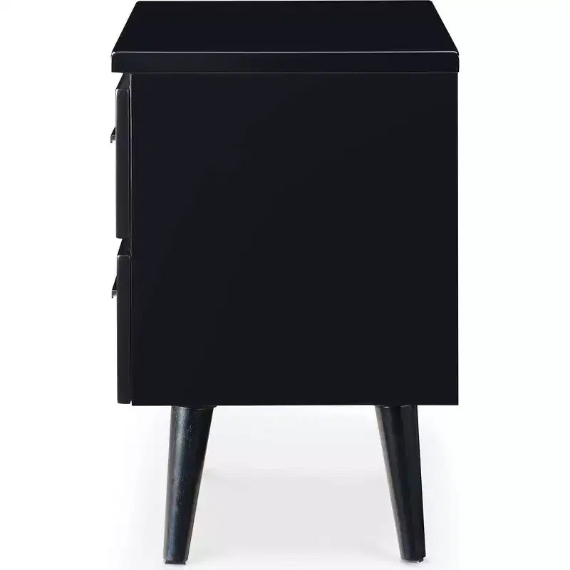 Comodino a 2 cassetti