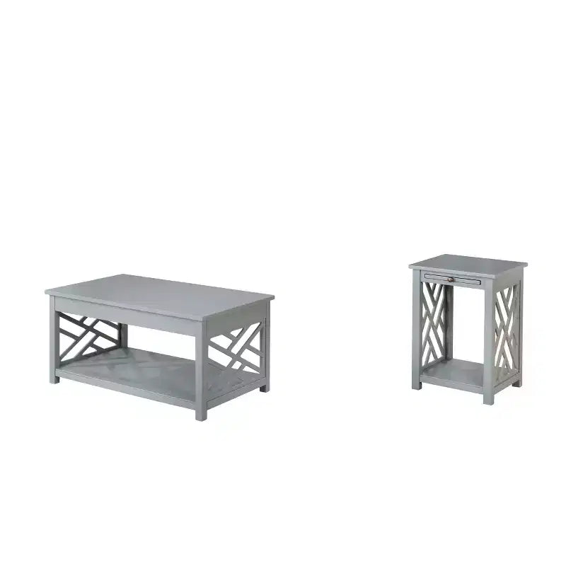 Table basse et d'appoint Middlebury avec plateau - Alaterre Furniture