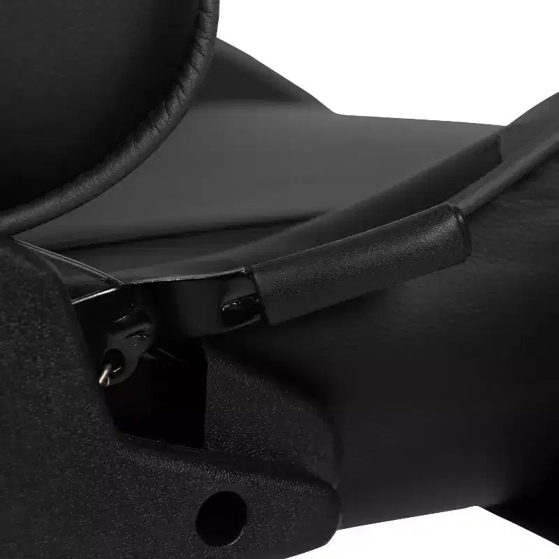 Chaise ergonomique de course de jeu avec dossier inclinable et repose-pieds