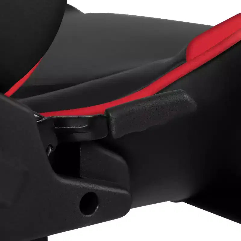 Chaise ergonomique de course de jeu avec dossier inclinable et repose-pieds